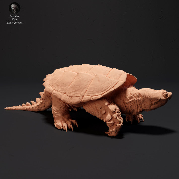 Produktfoto Tier Figur Diorama, Modellbau: 0: Schnappschildkröte gehend: Tiere des Nordens