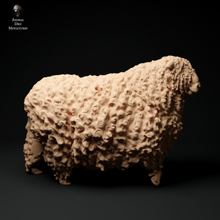 Photo de produit Figurine d'animal Diorama, Modélisme : 0 : Figurines d'animaux de ferme : Mouton - mouton marchant 2