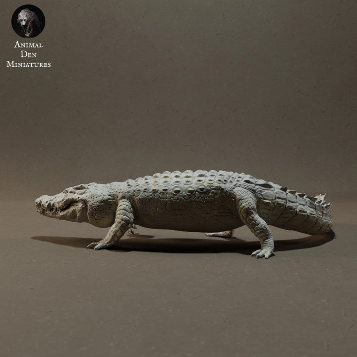 Photo du produit figurine animale Animal Den Miniatures 3 : reptile, figurine animale : crocodile du Nil (23_03_07)
