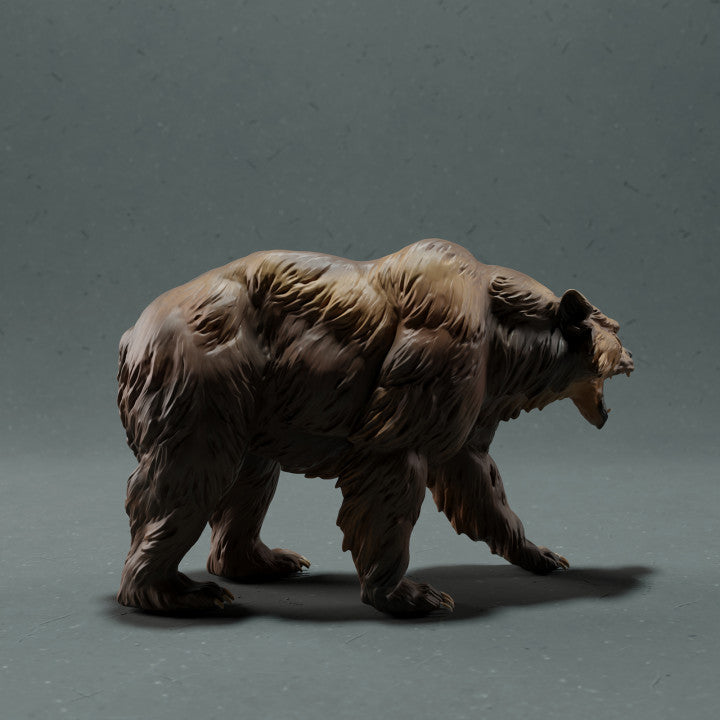 Photo produit figurine animale Animal Den Miniatures 3 : animal sauvage, figurine animale : grizzly (22_10_17)