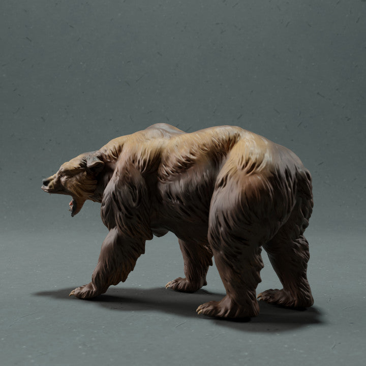 Photo produit figurine animale Animal Den Miniatures 4 : figurine d’animal sauvage : grizzli (22_10_17)