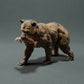 Photo produit figurine animale Animal Den Miniatures 0 : animal sauvage : grizzly avec saumon (22_10_16)