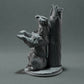 Photo de produit figurine animale Animal Den Miniatures 0 : figurine d’animal sauvage : grizzli - se grattant (22_10_11)