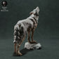 Photo de produit figurine animale Animal Den Miniatures 1 : figurine d’animal sauvage : loup ibérique - hurlant (22_11_12)