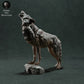 Photo produit figurine animale Animal Den Miniatures 3 : figurine d’animal sauvage : loup ibérique - hurlant (22_11_12)