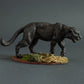 Photo produit figurine animale Animal Den Miniatures 0 : figurine animal sauvage : panthère noire - jaguar (22_06_04)