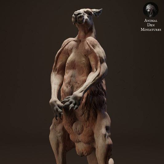 Photo du produit figurine animale Animal Den Miniatures 0 : figurine d’animal sauvage : kangourou roux géant Jack (23_04_03)