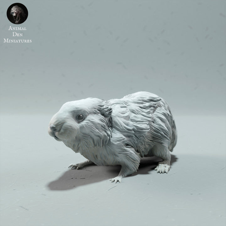 Photo produit figurine animale Animal Den Miniatures 0 : figurine animale polaire : lemming à collier (22_12_15)