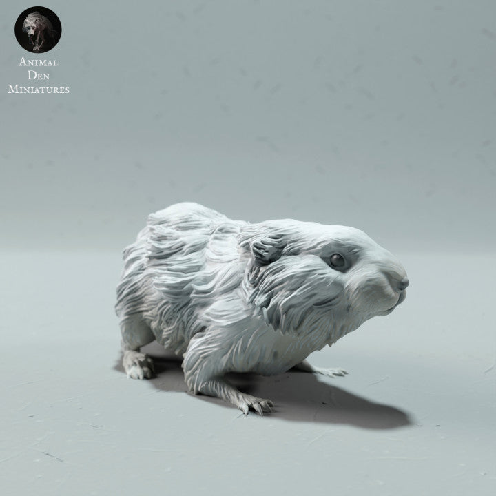 Photo produit figurine animale Animal Den Miniatures 1 : animal polaire, lemming à collier (22_12_15)