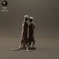 Photo produit figurine animale Animal Den Miniatures 2 : figurines d’animaux sauvages : famille de suricates (23_03_08)
