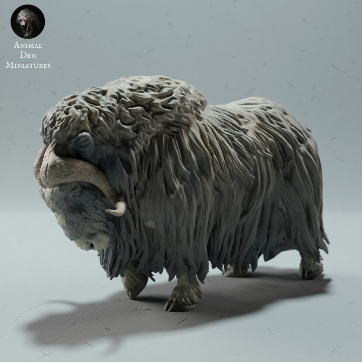 Produktfoto Tierfigur Animal Den Miniatures 0: Wildtier Tierfigur: Moschusochse (22_12_14)