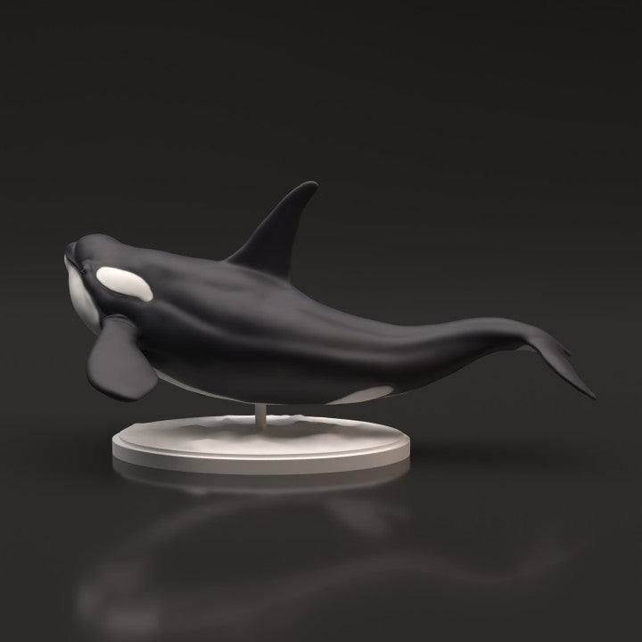 Photo du produit figurine animale Animal Den Miniatures 3 : animal marin, figurine animale : orque (22_06_06)