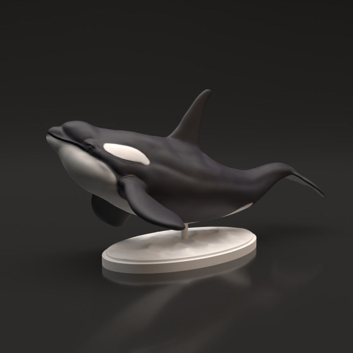 Photo de produit figurine animale Animal Den Miniatures 5 : animal marin figurine animale : orque (22_06_06)