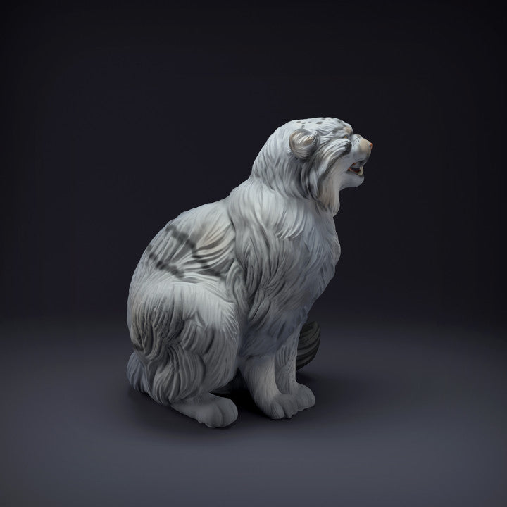 Photo produit figurine animale Animal Den Miniatures 2 : figurine d’animal sauvage : manul (22_07_07)