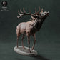 Photo produit figurine animale Animal Den Miniatures 0 : figurine d’animal sauvage : cerf élaphe - bramant (22_11_11)