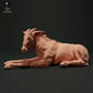 Photo produit figurine animale Animal Den Miniatures 0 : figurine d’animal sauvage : Sérau de Sumatra - couché (23_05_05)