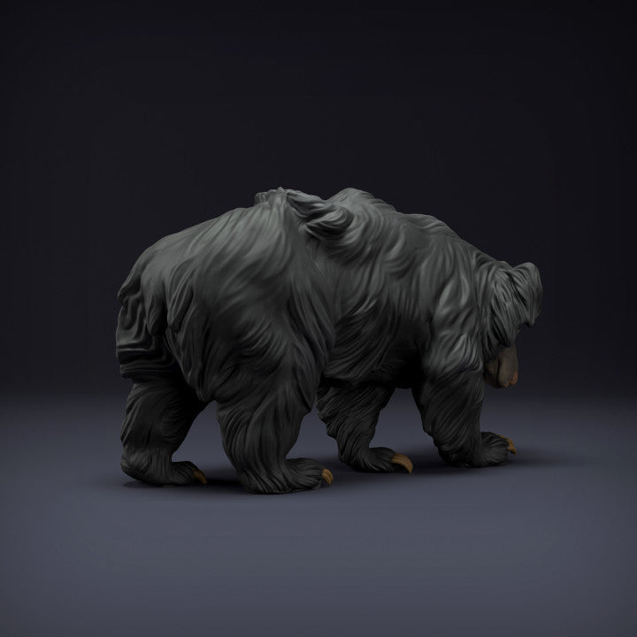 Photo produit figurine animale Animal Den Miniatures 2 : figurine d’animal sauvage : ours lippu (22_08_07)