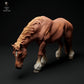 Photo du produit Figurine d'animal Diorama, Modélisme : 0 : Figurine d'animal de ferme : cheval paissant, jument - Suffolk Punch
