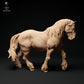 Photo produit figurine animale diorama, modélisme : 0 : Figurine animale de ferme : cheval au trot - Suffolk Punch