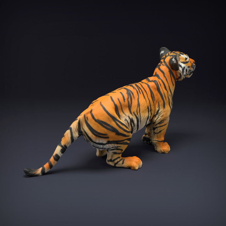 Photo du produit, figurine animale Animal Den Miniatures 3 : animal sauvage, figurine animale : tigreau du Bengale (22_08_10)