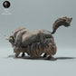 Photo produit figurine animale Animal Den Miniatures 3 : figurine d’animal sauvage : yak sauvage de l’Himalaya - debout (23_01_09)