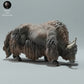 Photo produit figurine animale Animal Den Miniatures 1 : figurine d’animal sauvage : yak sauvage de l’Himalaya - en train de paître (23_01_10)