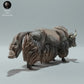 Photo produit figurine animale Animal Den Miniatures 2 : figurine animale des hauts plateaux : yak sauvage de l’Himalaya (23_01_11)