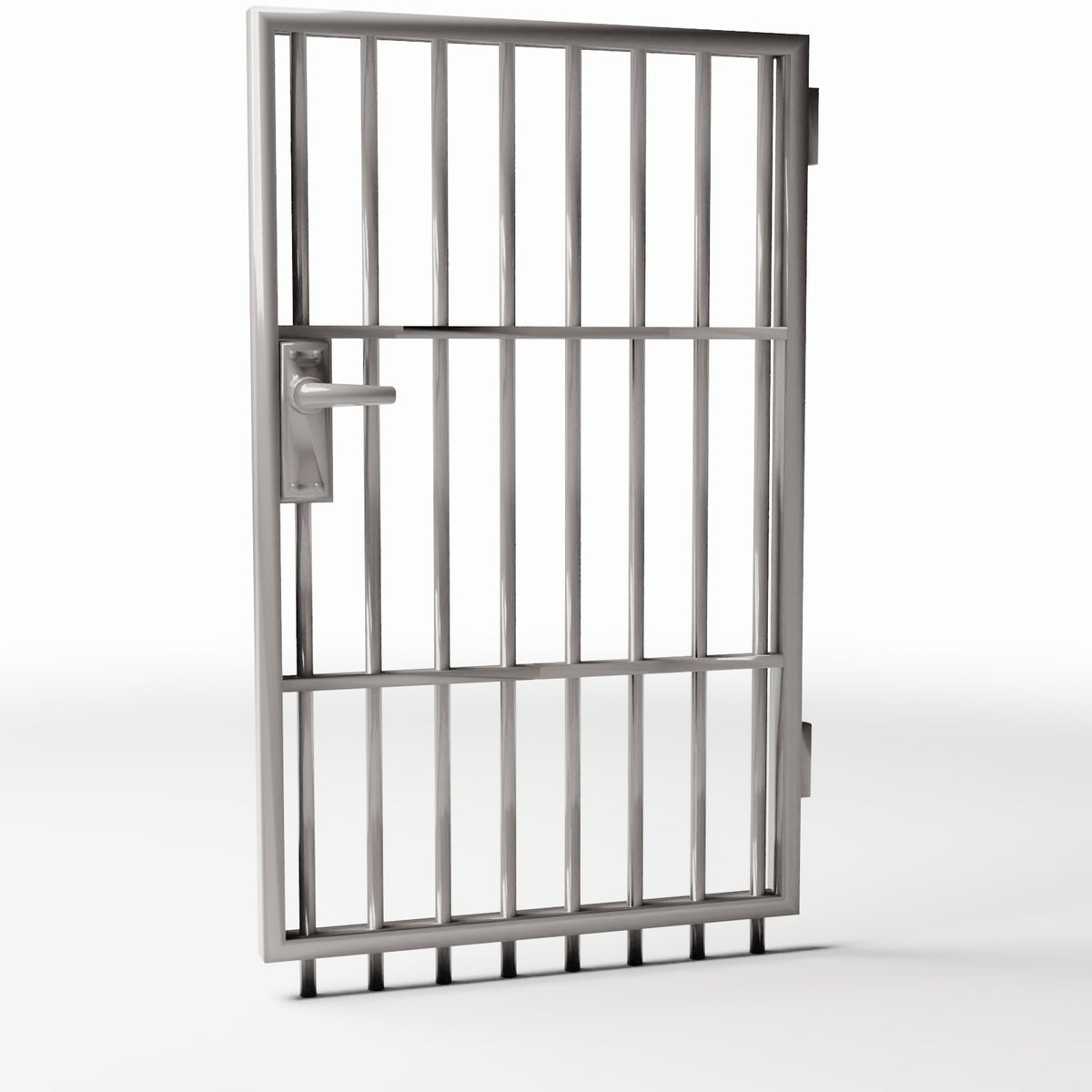 Diorama Modellbau Produktfoto 3: Diorama Außenbereich: Hohes Gittertor für Zaun (Ref. 723D)