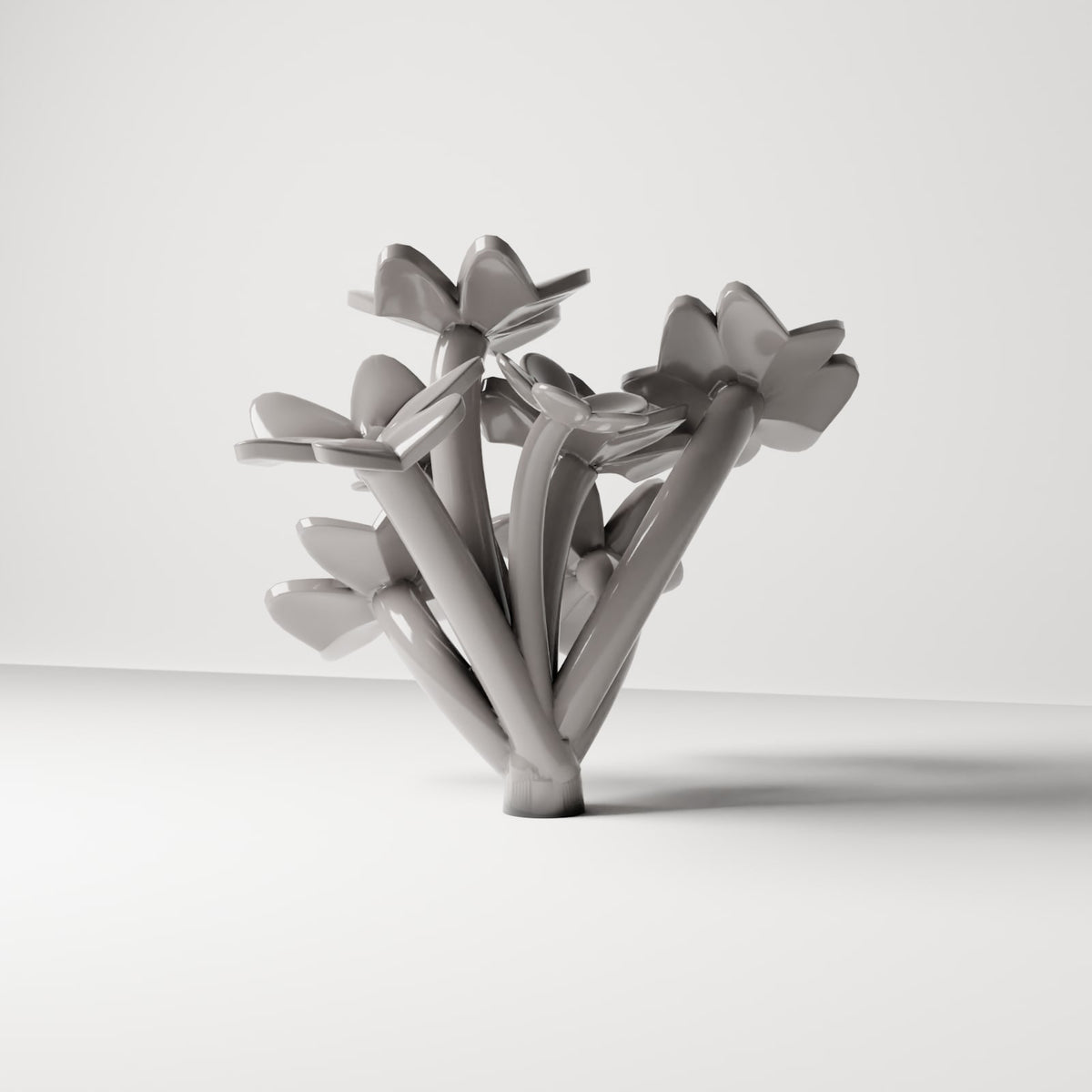Diorama Modellbau Produktfoto 3: Pflanzen und Gewächse: Oxalis Clover 4 (Ref. 72D)
