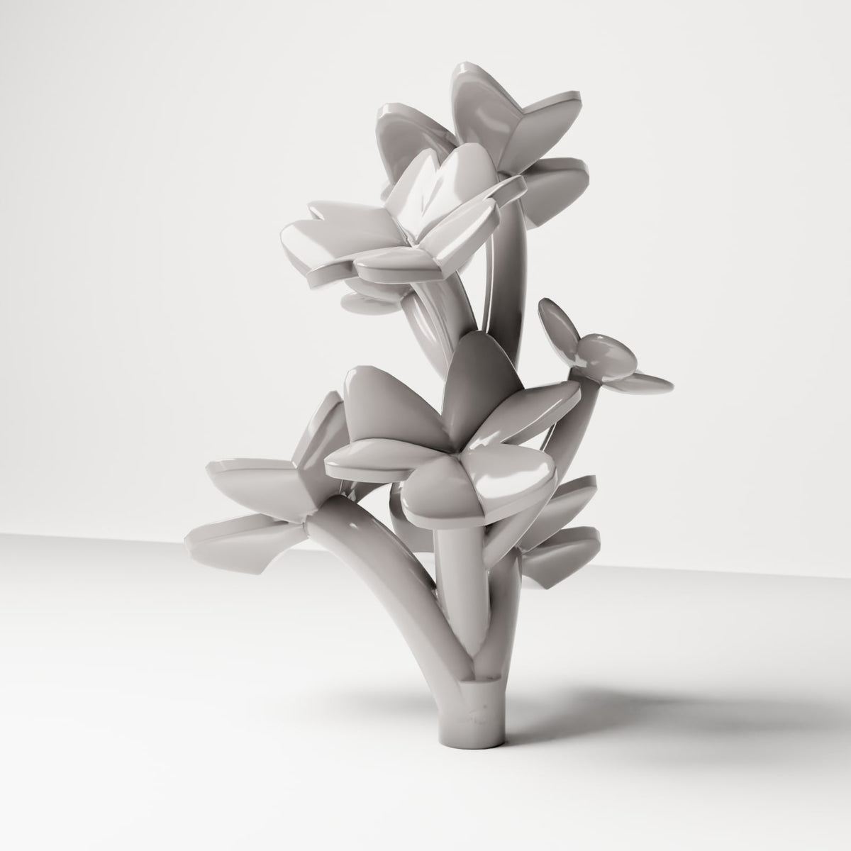 Diorama Modellbau Produktfoto 3: Pflanzen und Gewächse: Oxalis Clover 5 (Ref. 73D)