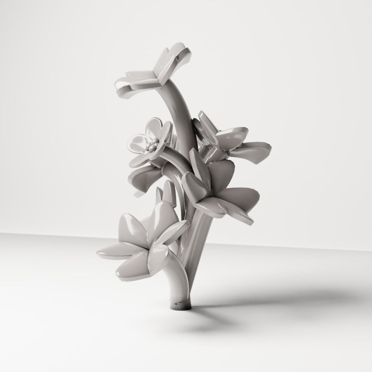 Diorama Modellbau Produktfoto 2: Pflanzen und Gewächse: Oxalis Clover 6 (Ref. 74D)