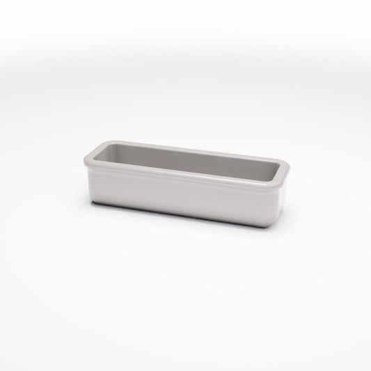 Photo produit pour diorama et modélisme 0 : Diorama de jardin : jardinière rectangulaire en plastique (Ref. 765D)
