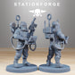 Photo du produit Tabletop 28mm The Printing Goes Ever On (TPGEO) 0 : GrimGuard Hunters