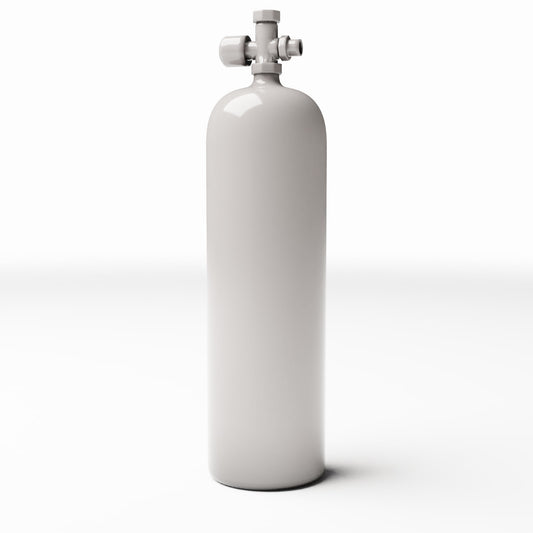 Photo produit pour diorama et modélisme 0 : Atelier de diorama : bouteille de gaz avec bloc de vannes (Ref. 771D)