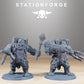 Photo du produit Tabletop 28mm The Printing Goes Ever On (TPGEO) 0 : Soutien lourd des premiers intervenants