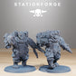Photo du produit Tabletop 28mm The Printing Goes Ever On (TPGEO) 0 : Soutien lourd des premiers intervenants