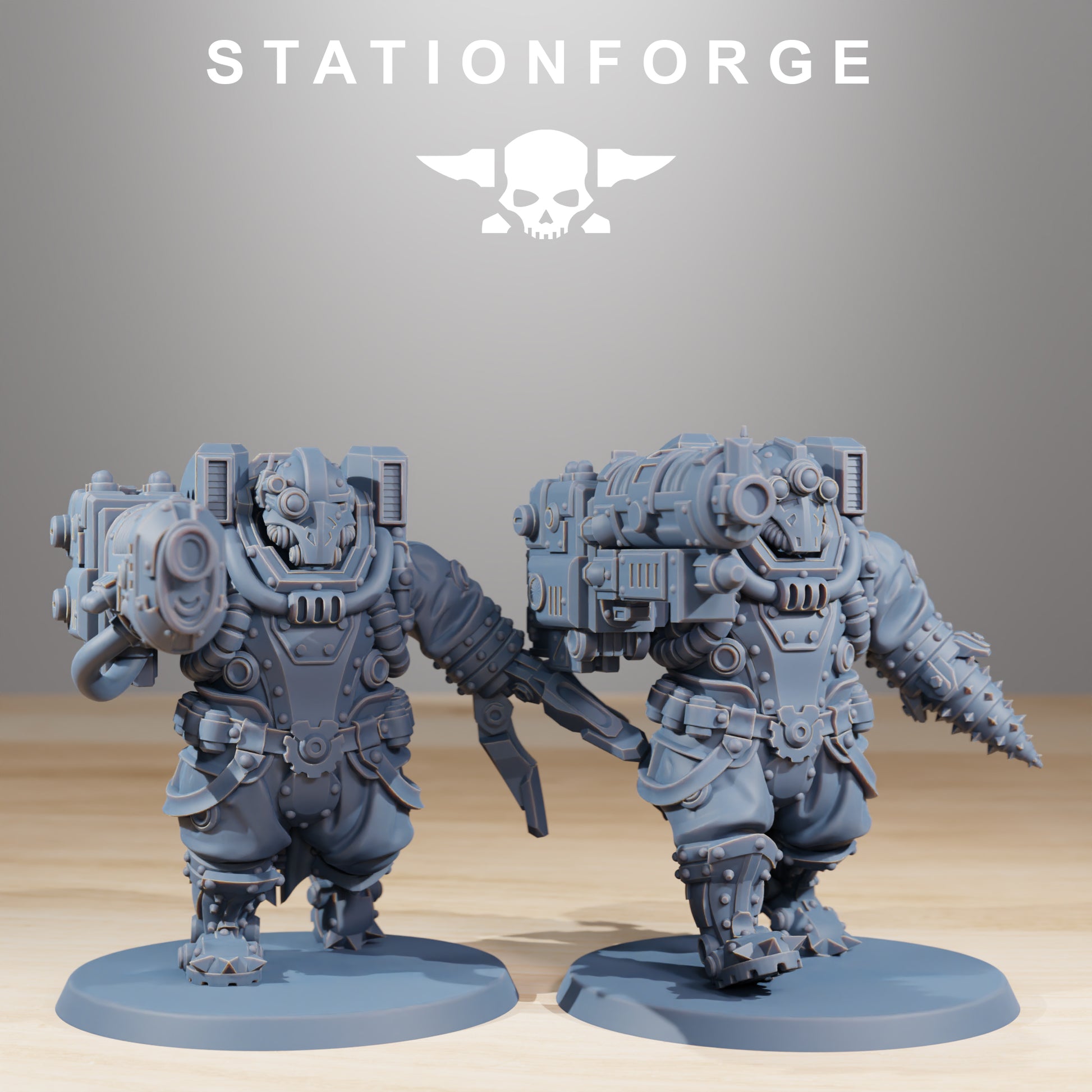 Photo du produit Tabletop 28mm The Printing Goes Ever On (TPGEO) 0 : Soutien lourd des premiers intervenants