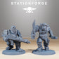 Photo de produit Tabletop 28mm The Printing Goes Ever On (TPGEO) 0 : Berserkers Orkaz