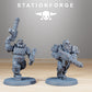 Photo de produit Tabletop 28mm The Printing Goes Ever On (TPGEO) 0 : Berserkers Orkaz