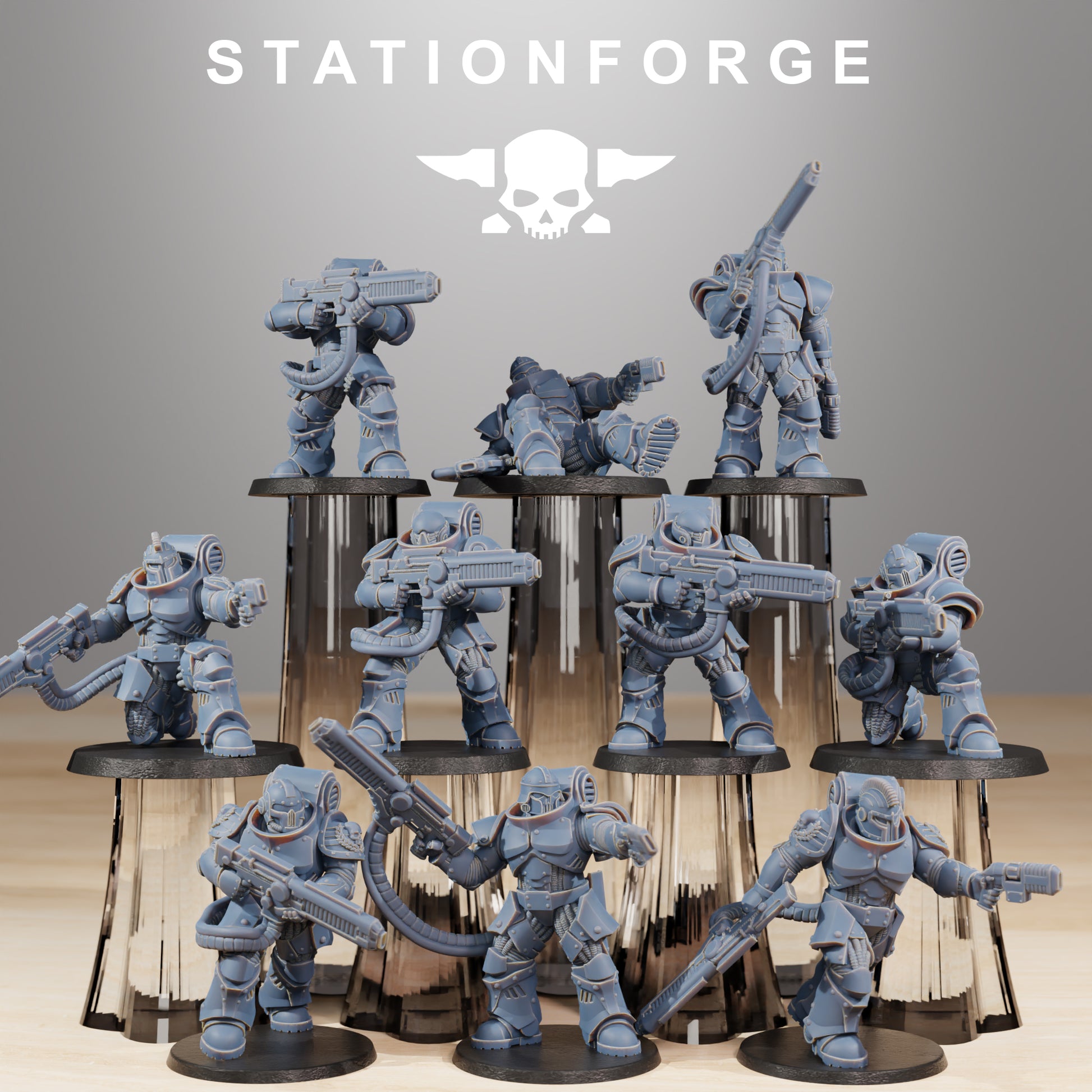 Photo du produit Tabletop 28mm The Printing Goes Ever On (TPGEO) 0 : Exterminateurs Socratis