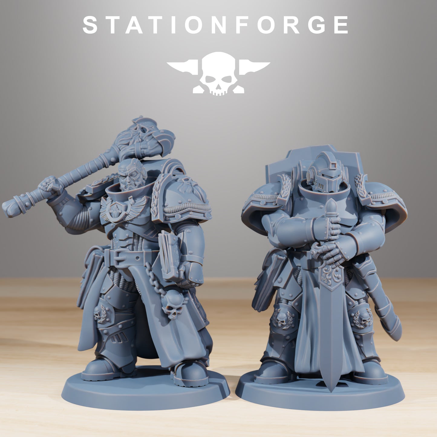 Photo de produit Tabletop 28mm The Printing Goes Ever On (TPGEO) 0 : Chevaliers Socratis