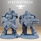 Photo de produit Tabletop 28mm The Printing Goes Ever On (TPGEO) 0 : Chevaliers Socratis