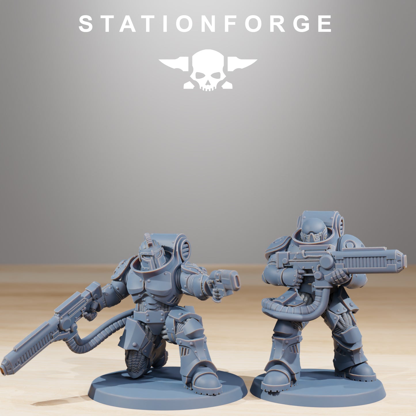 Photo du produit Tabletop 28mm The Printing Goes Ever On (TPGEO) 0 : Exterminateurs Socratis
