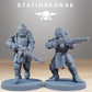 Photo du produit Tabletop 28mm The Printing Goes Ever On (TPGEO) 0 : Infanterie de la Garde Royale