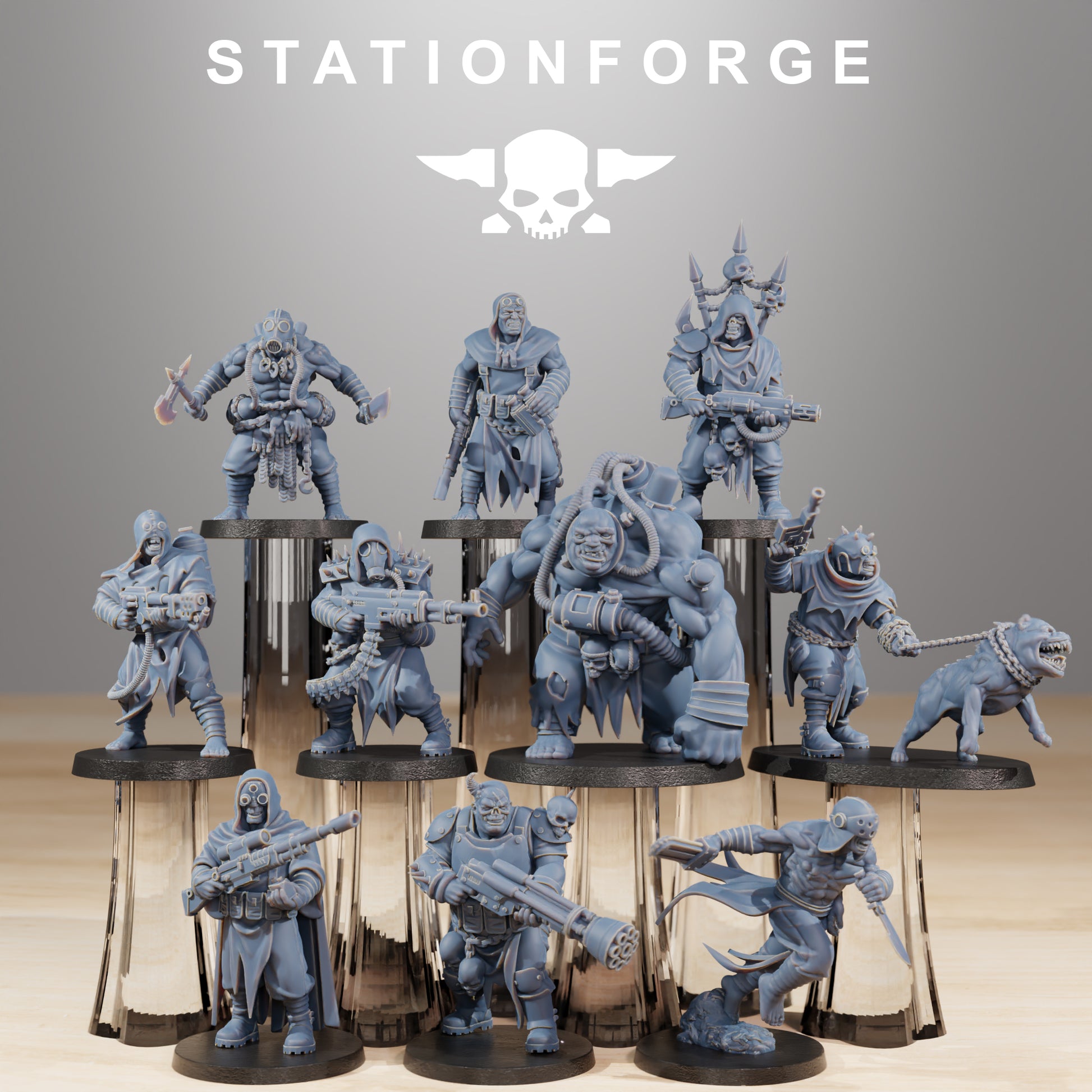 Photo du produit Tabletop 28mm The Printing Goes Ever On (TPGEO) 0 : Nomades Gardiens Corrompus