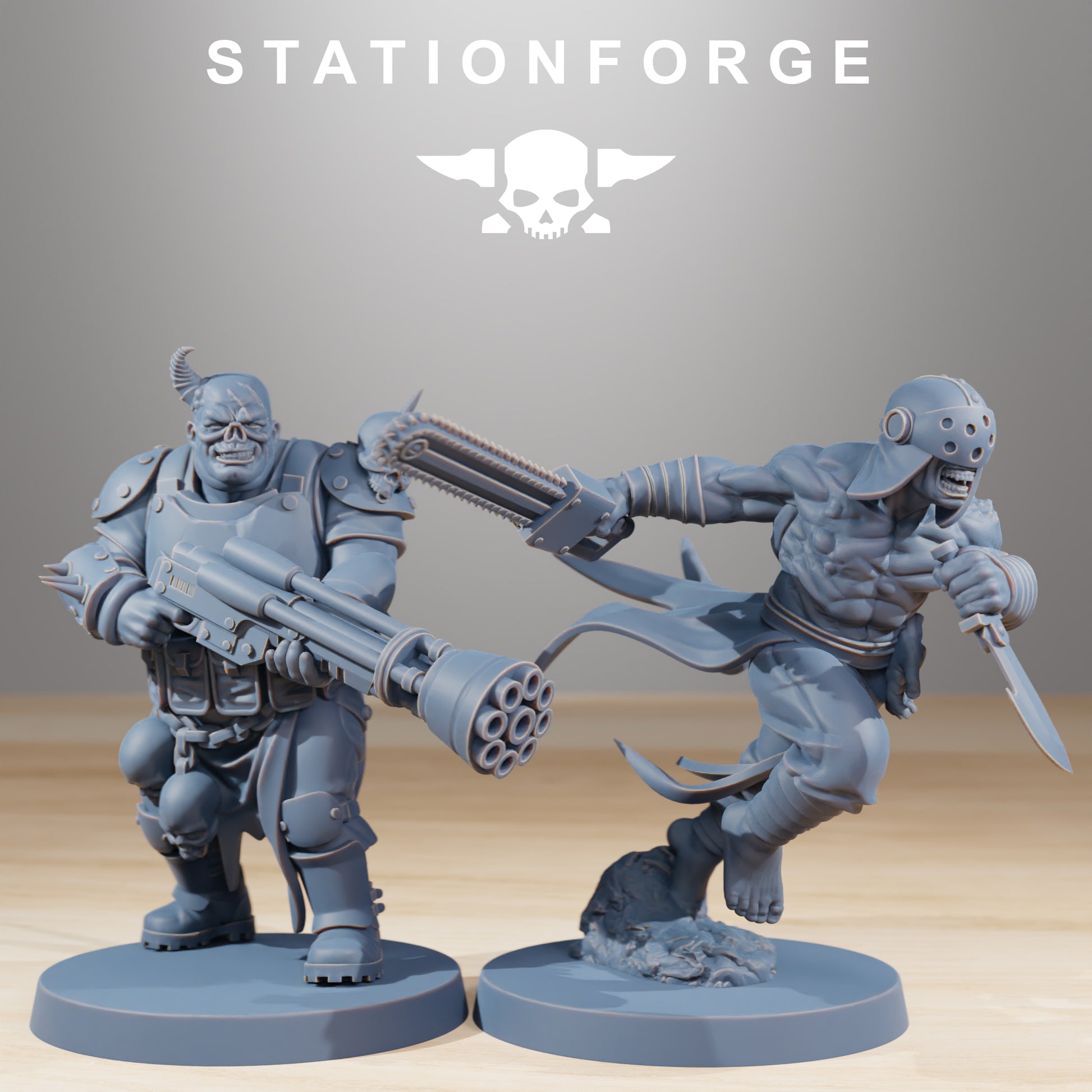 Photo du produit Tabletop 28mm The Printing Goes Ever On (TPGEO) 0 : Nomades Gardiens Corrompus