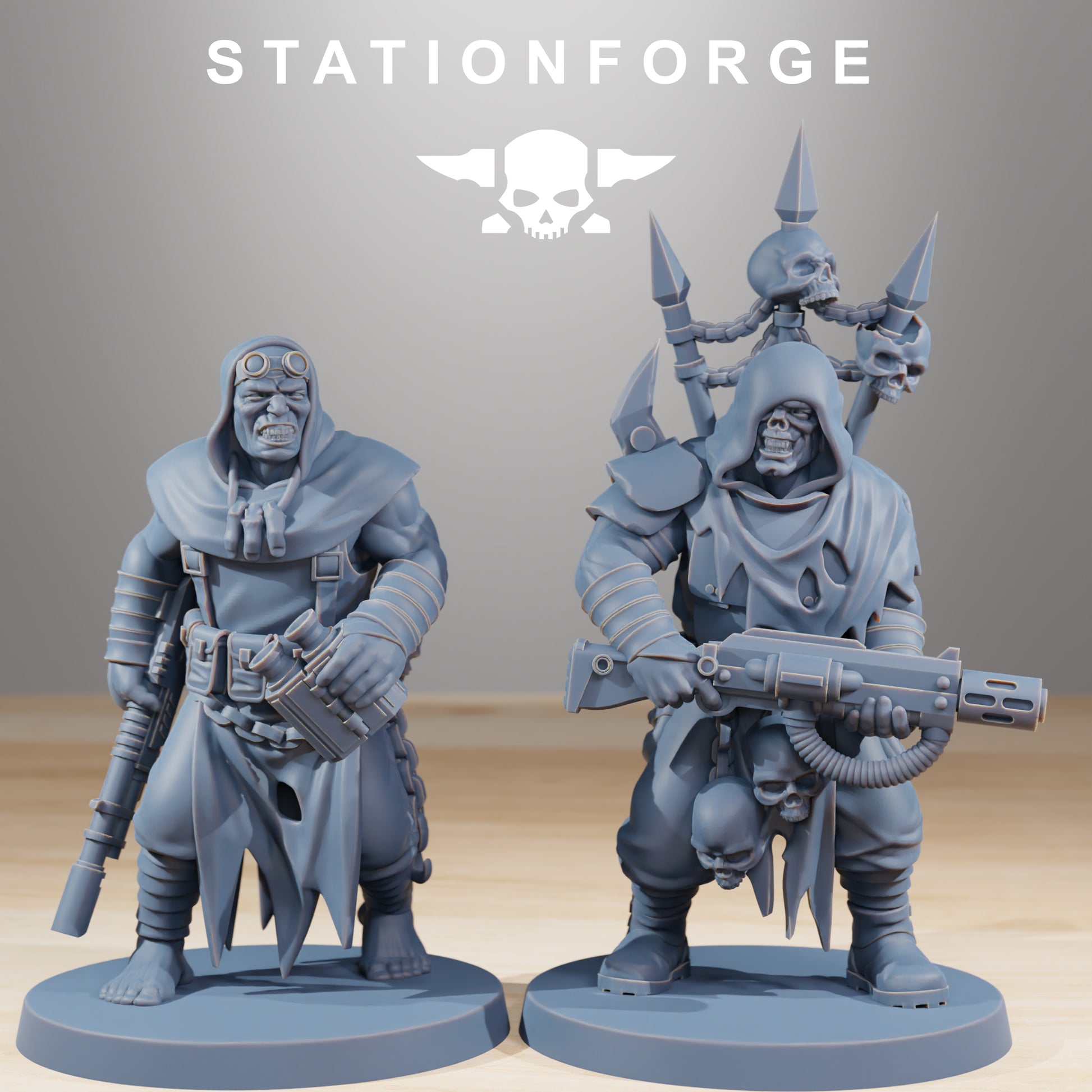 Photo du produit Tabletop 28mm The Printing Goes Ever On (TPGEO) 0 : Nomades Gardiens Corrompus