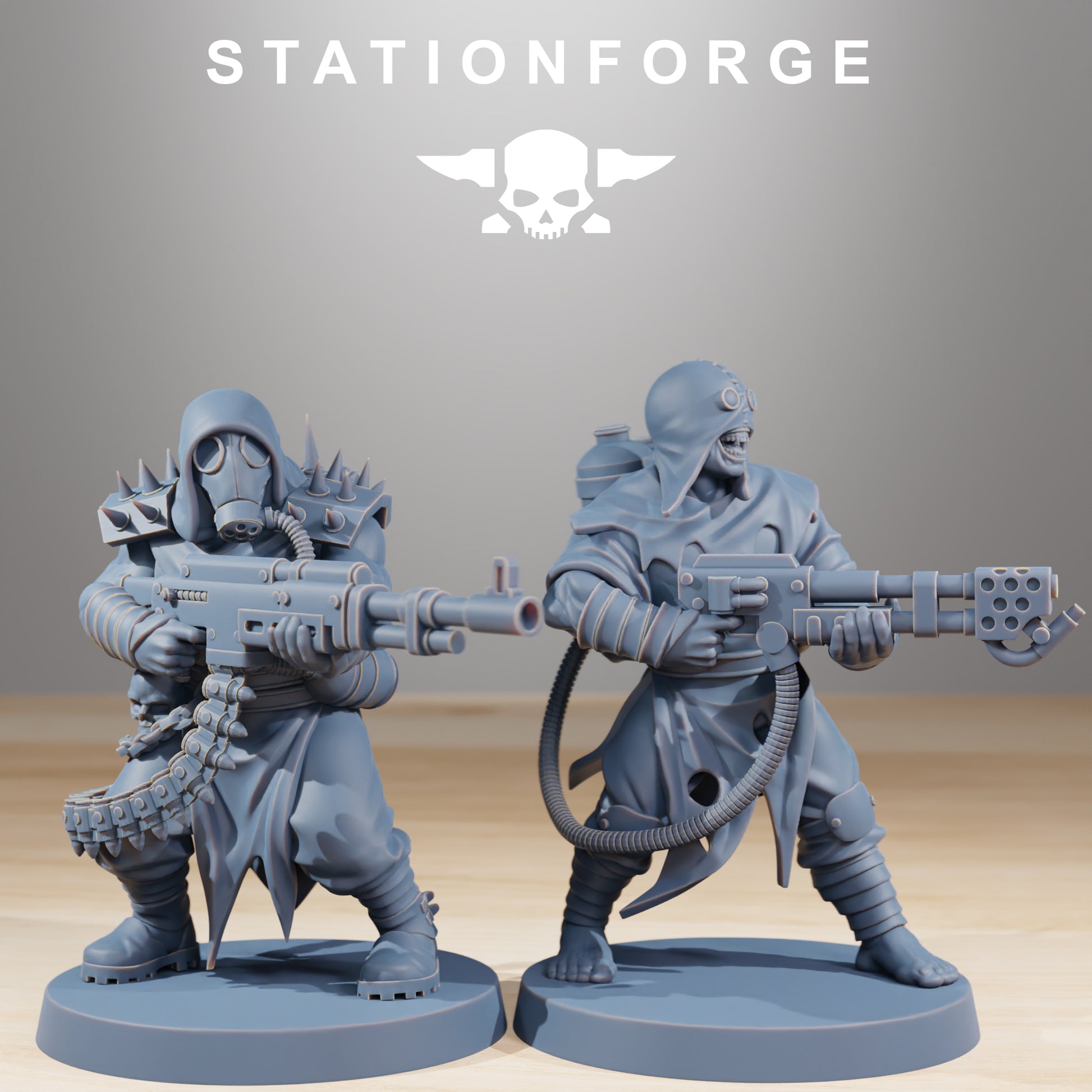 Photo du produit Tabletop 28mm The Printing Goes Ever On (TPGEO) 0 : Nomades Gardiens Corrompus
