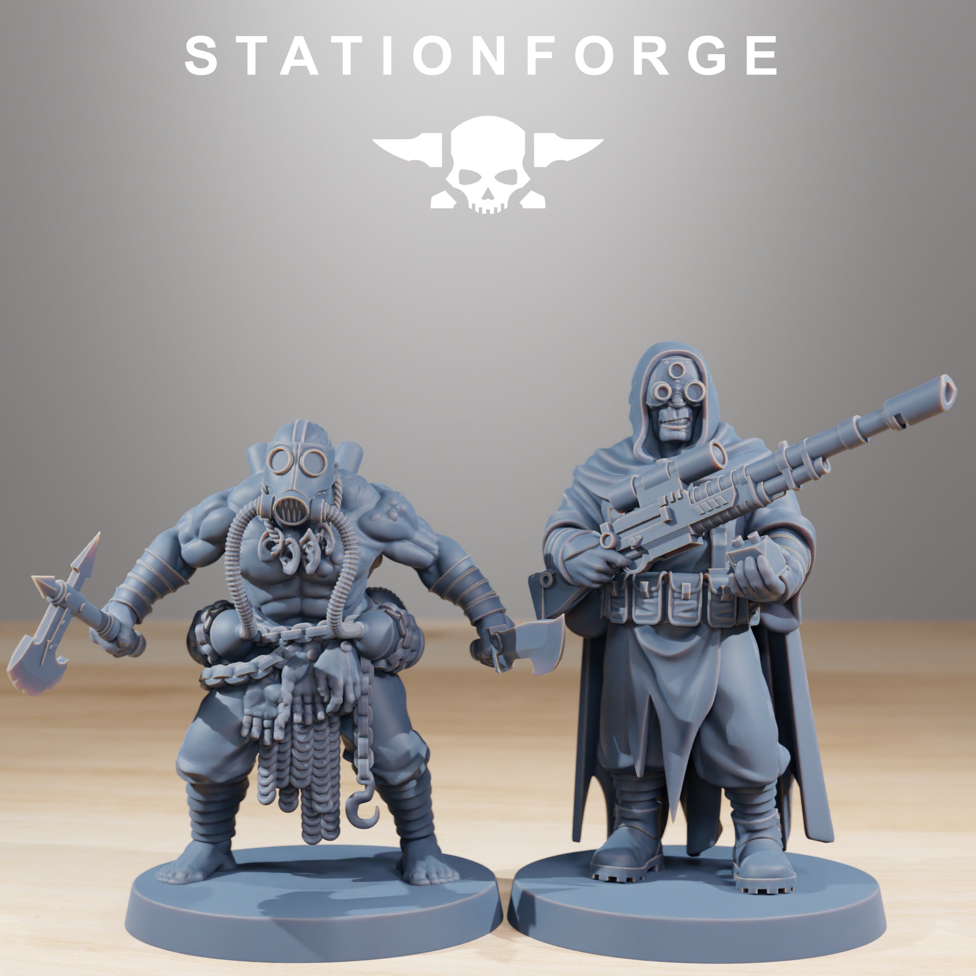 Photo du produit Tabletop 28mm The Printing Goes Ever On (TPGEO) 0 : Nomades Gardiens Corrompus