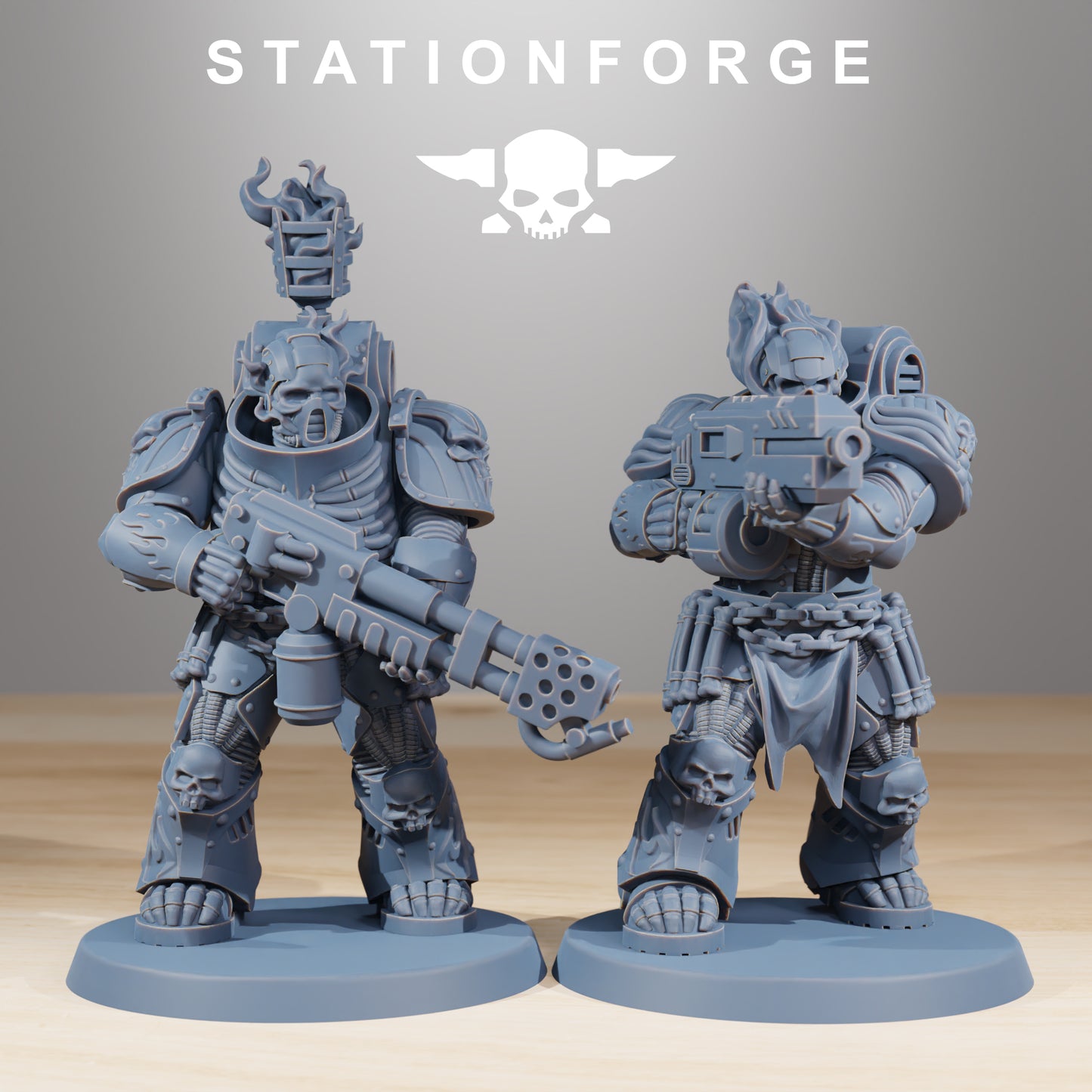 Photo du produit Tabletop 28mm The Printing Goes Ever On (TPGEO) 0 : Socratis Doom Reapers